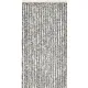 Kattenstaart vliegengordijn 90x220 cm grijs zwart wit mix